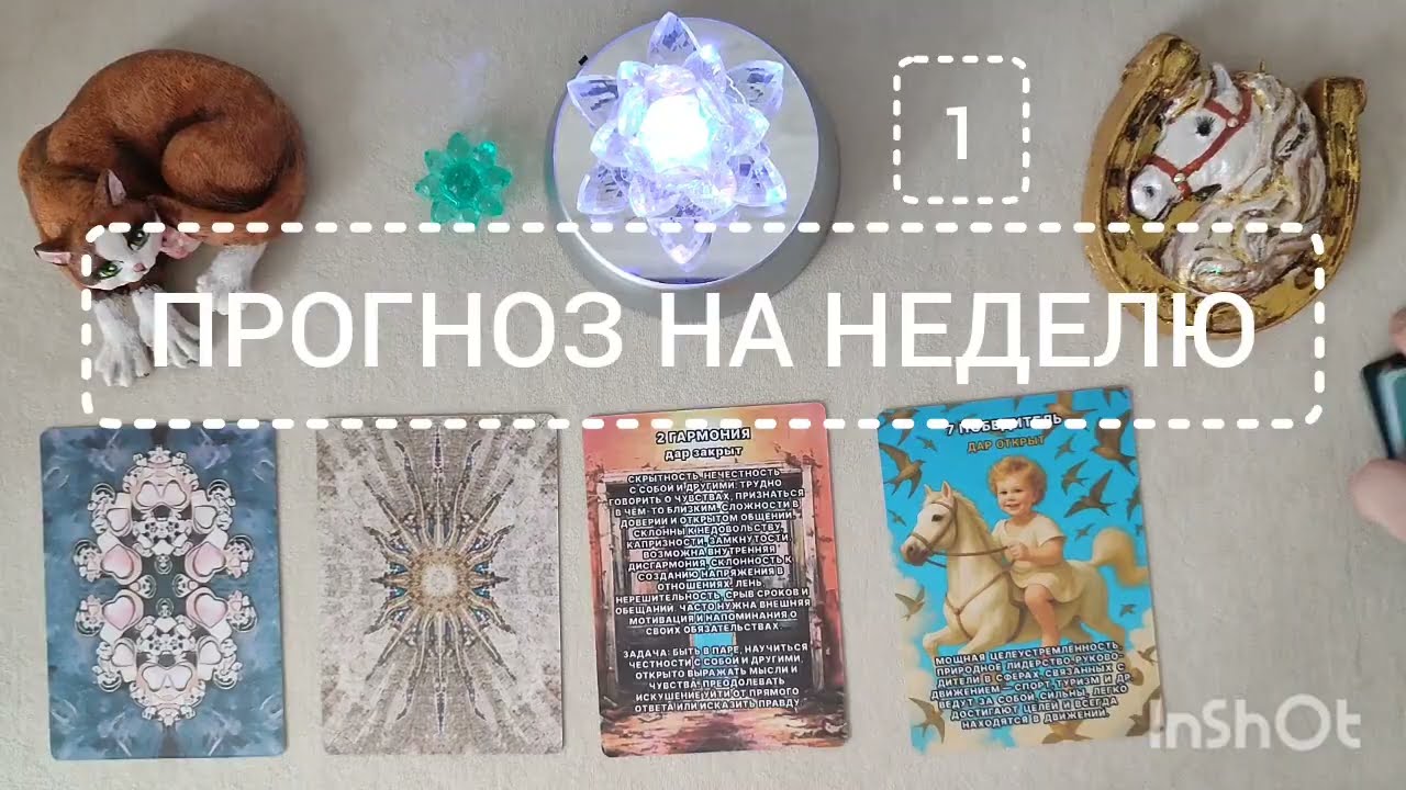 ПРОГНОЗ НА НЕДЕЛЮ #неделя #прогноз #будущее #гадание #тарорина #тарорадость#любовь #работа #совет
