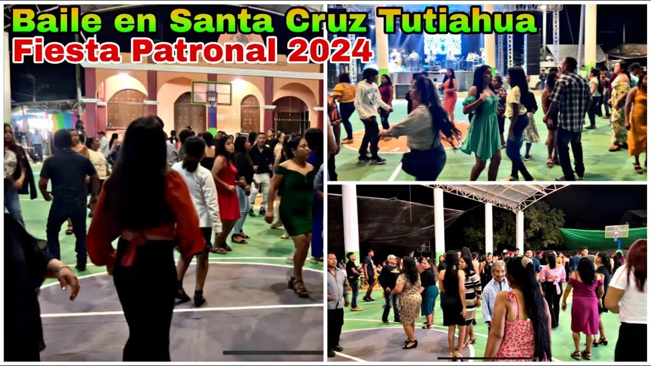 Baile en Santa Cruz Tutiahua con Pantera Show y La Riata Costeña fiesta patronal 2024