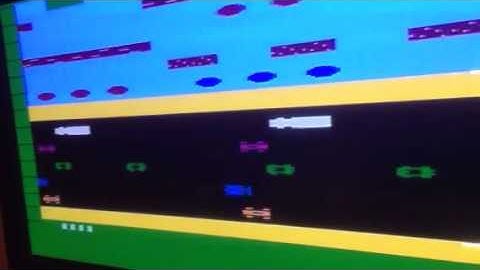 Atari 2600 asteroids and a video mod in PAL WOODY