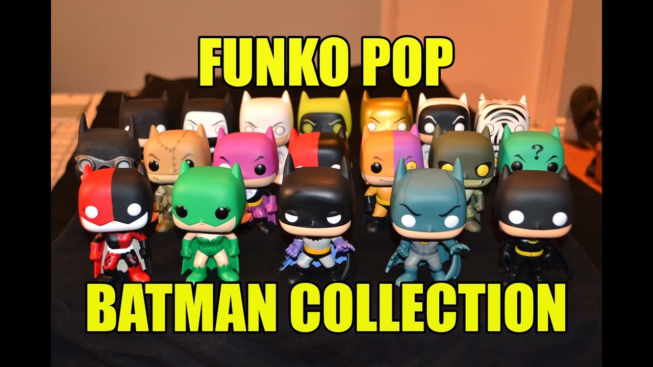 batman funko pop collection