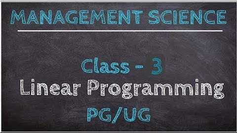 Uses & Assumptions of Linear Programming || Malayalam explanation || Educafe