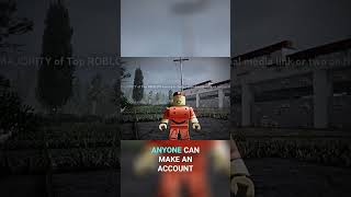Roblox: EXPOSING the Dark Truth About Player Safety! #shorts