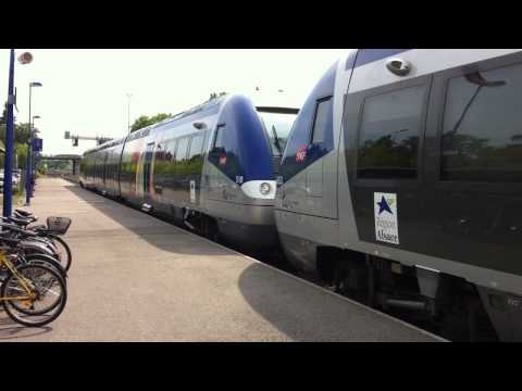 ter SNCF erreicht den Bahnhof Haguenau