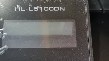 Pt. 2 - Brother HL-L5100DN - fuser unit removal and refitting