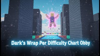 Dark's Wrap Per Difficulty Chart Obby (Stages 1-51)