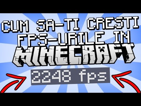 Video: Cum Să Crești Fps în Minecraft