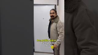 Karıma en sonunda kafayı yedirttim !