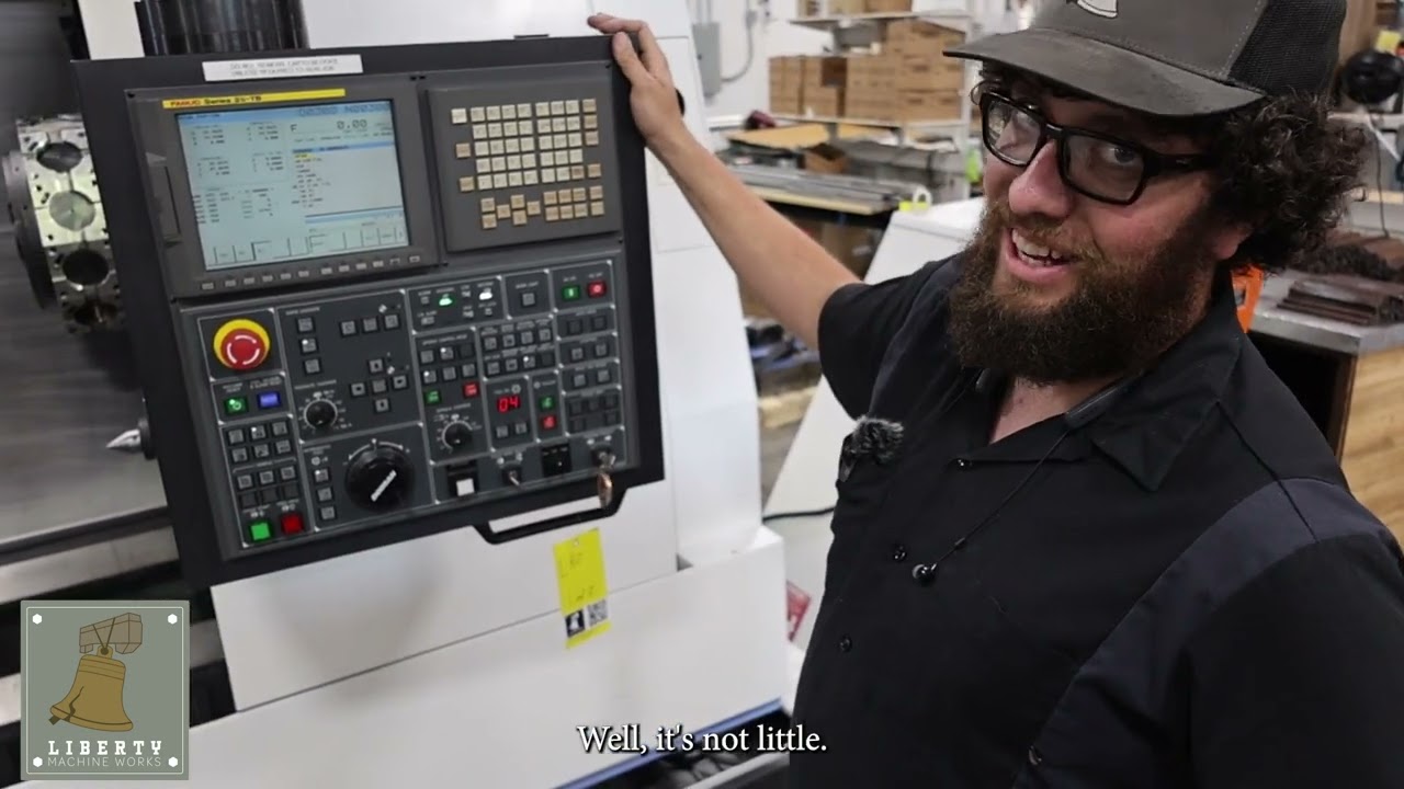 2008 Doosan Puma 400 CNC Lathe (LHO) - YouTube