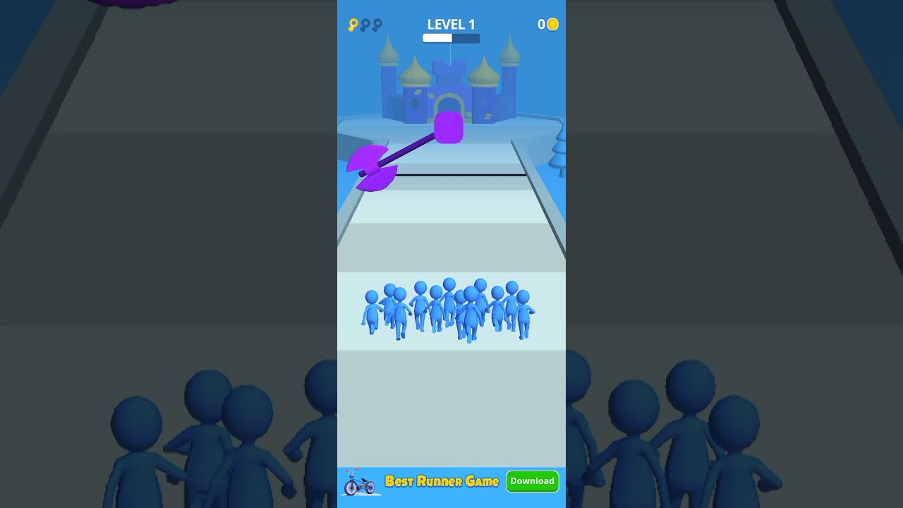 Join clash 3D -gameplay walkthrough part-1//join clash fight boss run gameing //Android iOS game