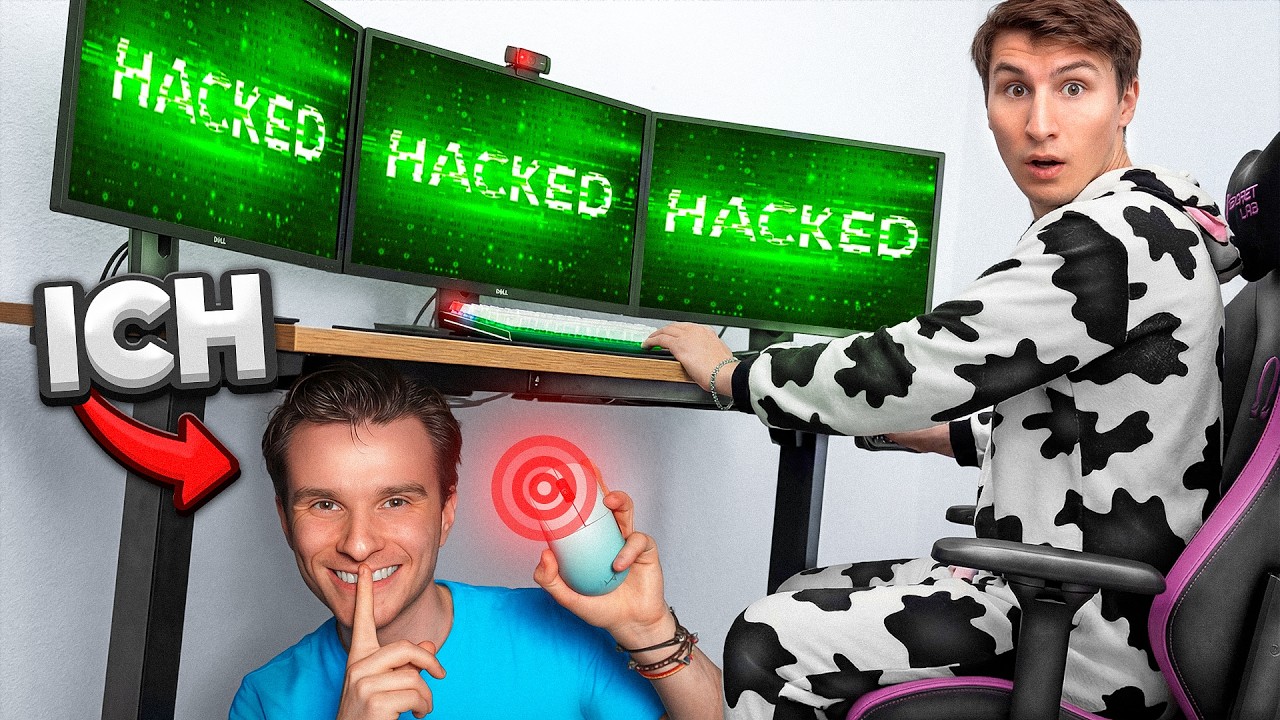 ALVI HACKT einen Freund bis zum RAGEQUIT..