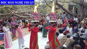 độc đáo nghệ thuật múa bóng rỗi/ múa dâng mâm ngủ sắc phục vụ cúng bà/ phần 3 / MTL Series chia sẽ