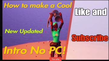 How to make an intro in Sharefactory (NO PC NO USB) (NEW UPDATED)