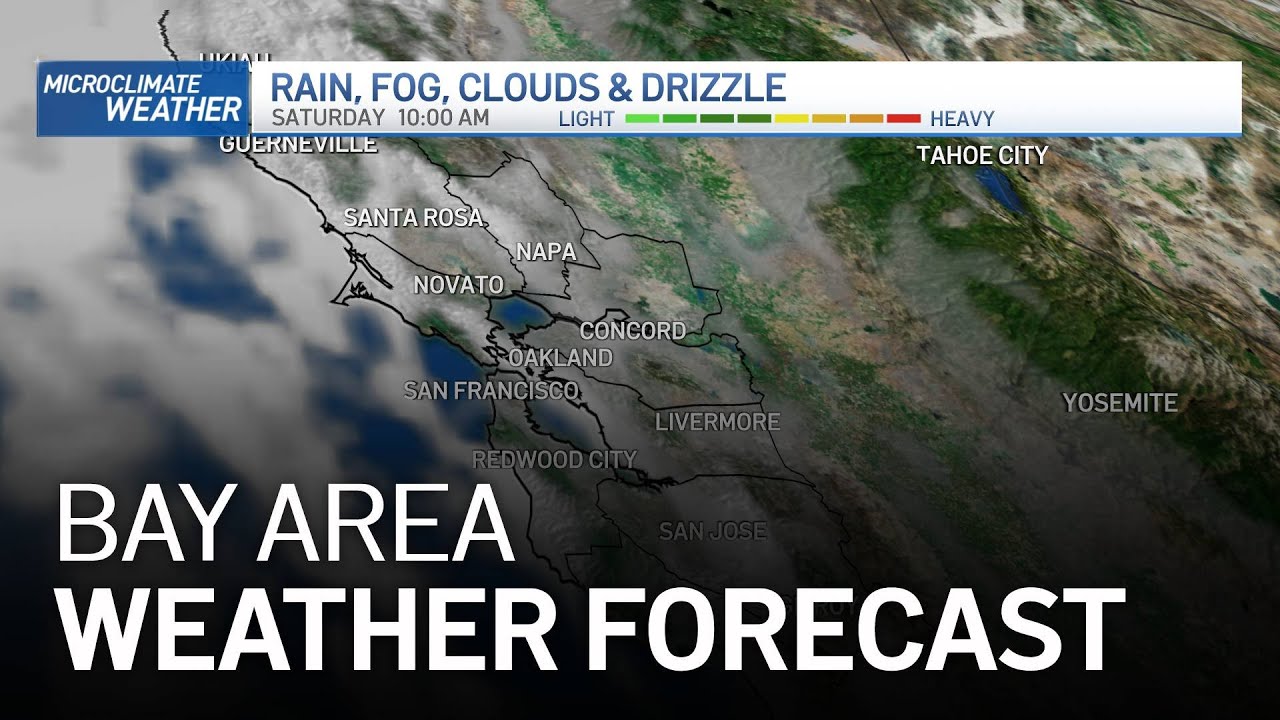 Bay Area Forecast: Clouds Return & Rain Outlook Next Week - YouTube