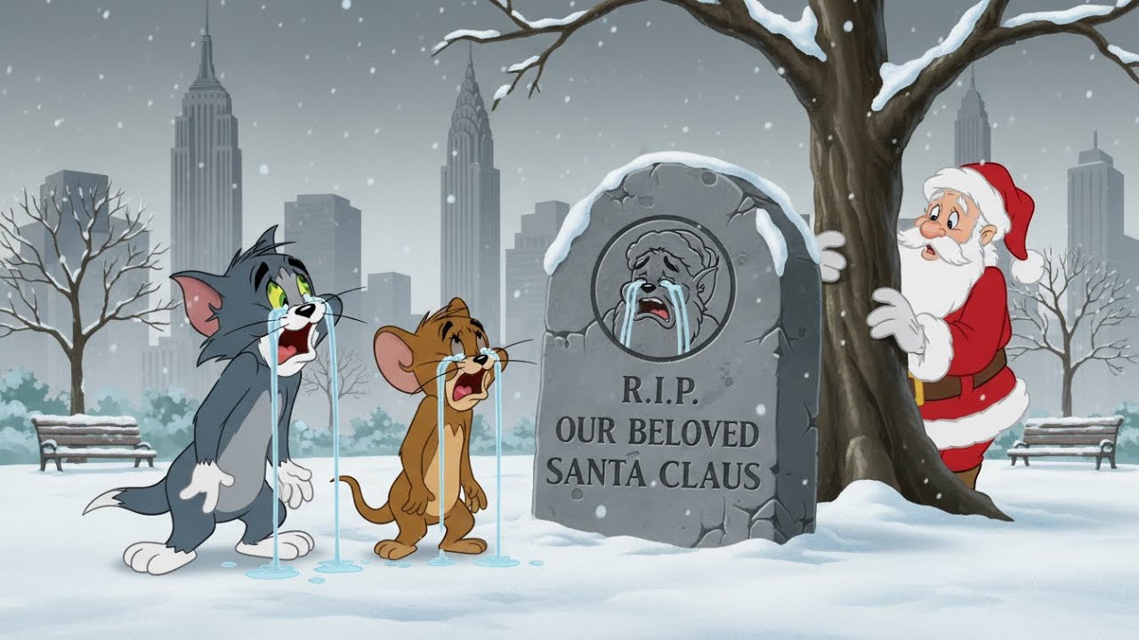 Tom & Jerry Betray Santa and Spike – An Unexpected Ending as Spike Takes Revenge!