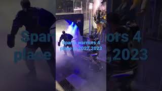 Sparta warriors season end this year