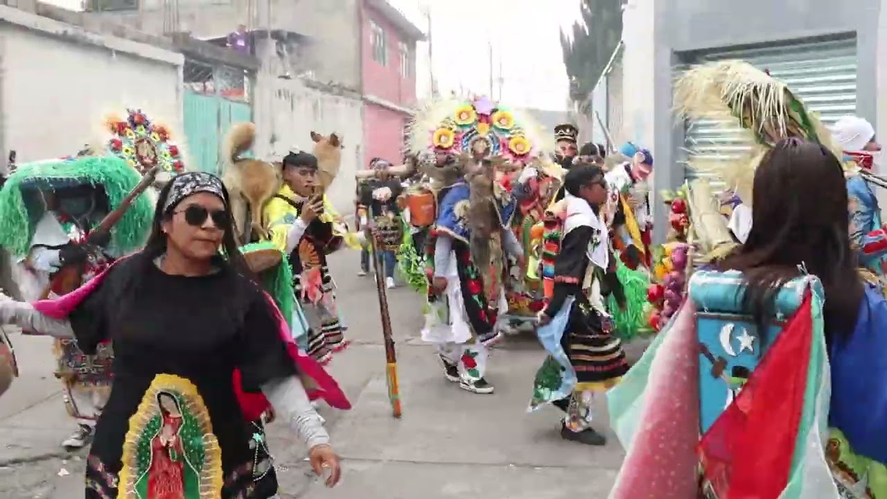 Los Xinacates del Carnaval 2025 de San Nicolás de los Ranchos | PUEBLA, MÉXICO.