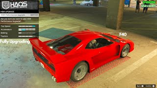 HSW Performance Upgrade Turismo Classic GTA Ferrari F40