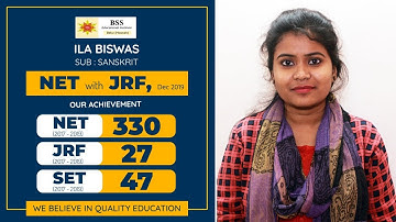 Ila Biswas | NET with JRF (Sanskrit), DEC 2019 | Success Story | Tips for NET