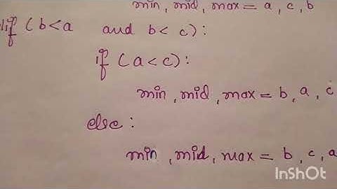 Program to print number in ascending order in Python#olevel#python#