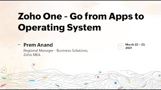 Zoho One: Go From Apps to Operating System | Zoholics Dubai