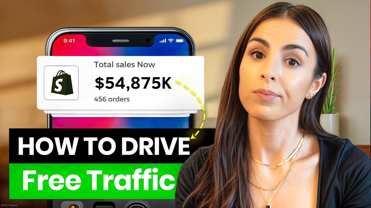 How To Get Free Traffic On Your Shopify Store (2026 Strategies) - YouTube