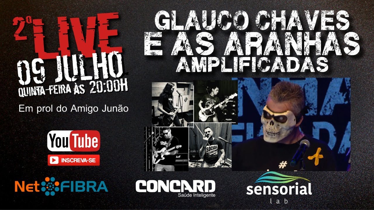 Live 2 Aranhas Amplificadas - Full - Rock Brasil - YouTube