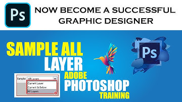 Sample All Layers with Clone Stamp in photoshop - Urdu / Hindi