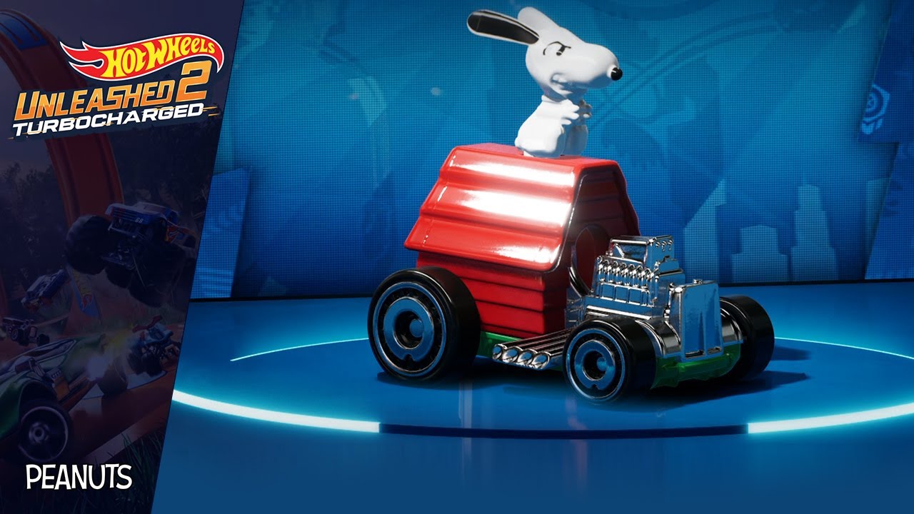 Hot Wheels Unleashed 2 Snoopy Spinning Golf Mini Golf Course