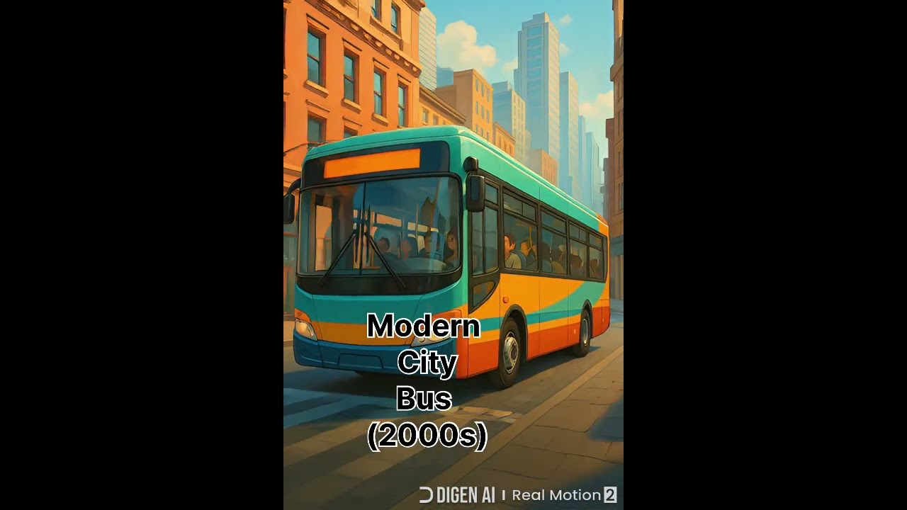 From Horse Carriage to Flying Bus 🚍⚡ | Evolution of Bus,The Transformation of Bus from 1820s 