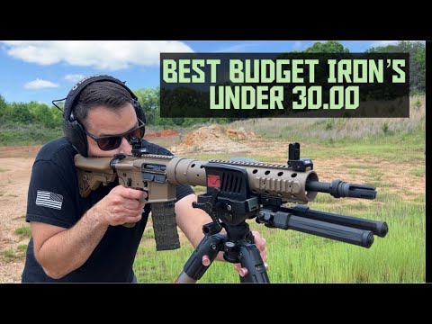 Best Budget Iron Sights Under 30 - Feyachi Flip Up Sights