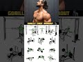 gorilla chest workout | 💪#gorilla #chest #workout #trending #shorts