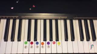 Chromatic Scale #piano #chromaticscale #music