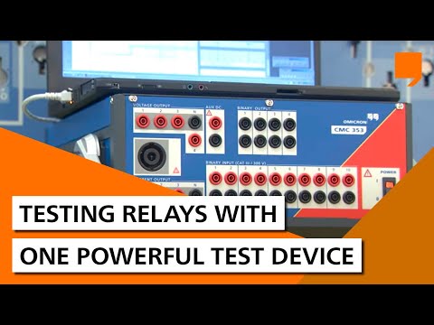 Testing relays with one small, powerful and light-weight test device