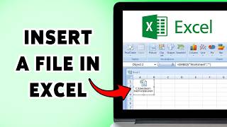 How To Insert A File In EXCEL | Attach A File To An Excel Spreadsheet 2026