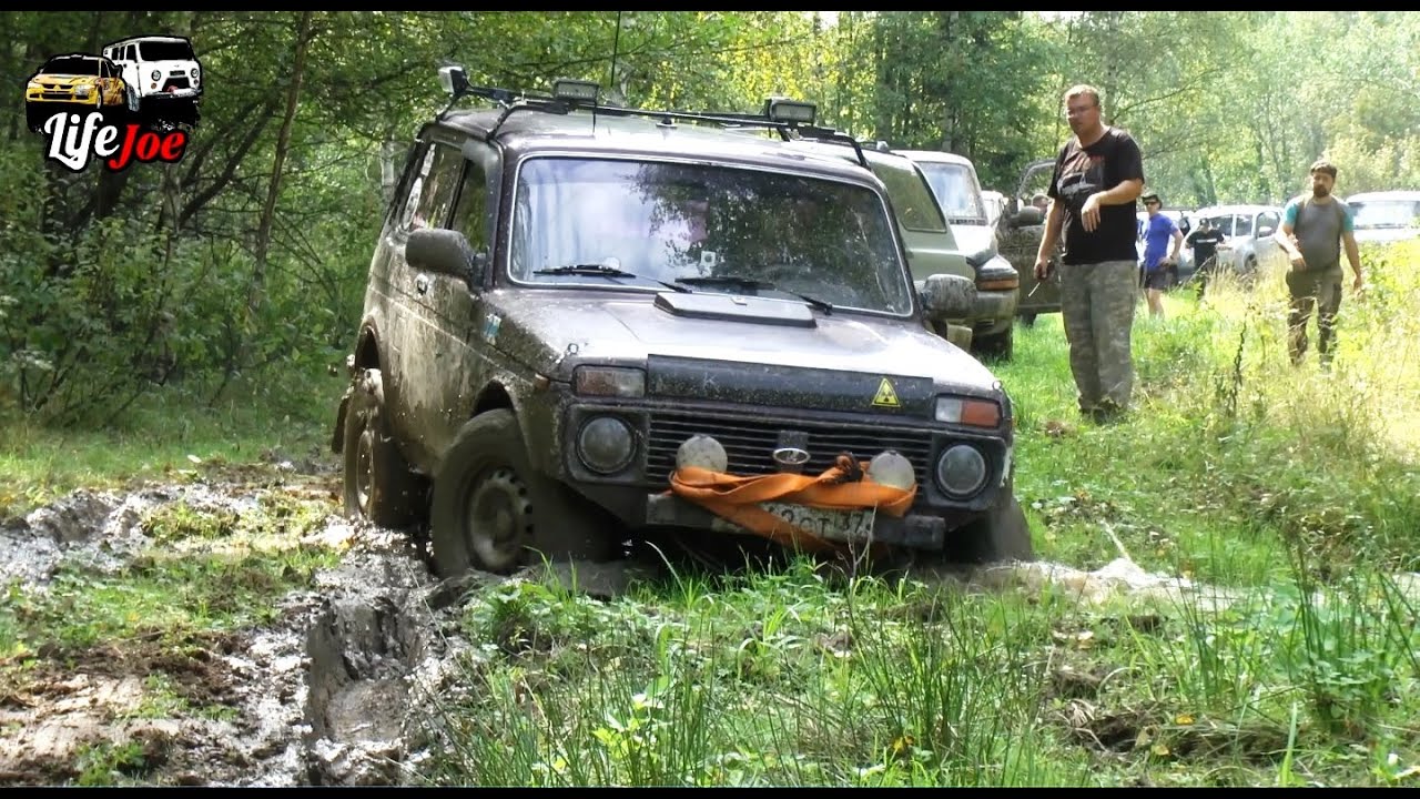 Ищем грязь и бездорожье после засухи! УАЗ Патриот, Нива, Шевроле Нива и ...