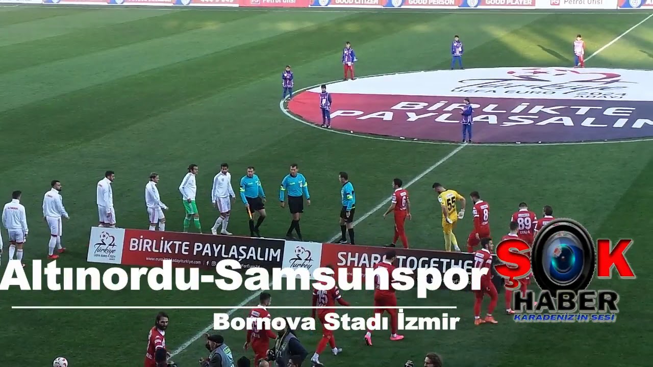 Altınordu-Samsunspor maç öncesi...