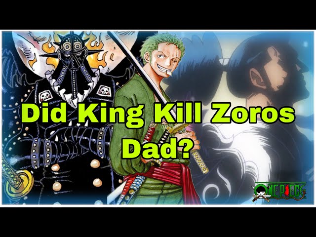 SHIMOTSUKI ZORO DESCOBRE QUE USHIMARU É SEU PAI E QUE VAI HERDAR SUA ESPADA  NO FINAL DE WANO?! 