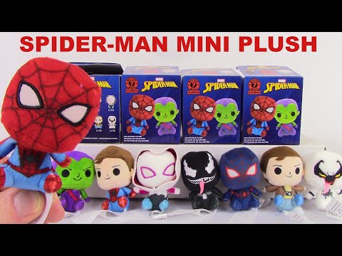 Spider-Man Plushies Funko Mystery Minis Vinyl Figures Anti-Venom