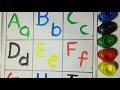 Learn A for Apple B for Ball| Learn abcd | Alphabets| Learn alphabets with colors| Alphabets abcd