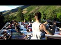 RoofTop Yoga, 5-31-12, Garrick's House, taught by Aaron Hunsaker, assist & singing Nicole Mickelson