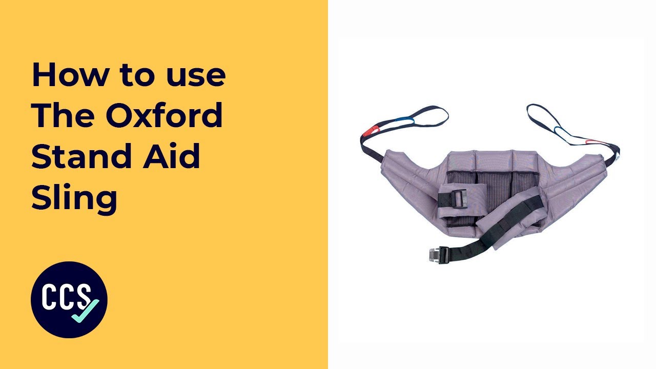 Oxford Stand Aid Sling How to guide YouTube