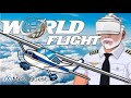 World of flight  meta quest 2  flight sim over real world locations