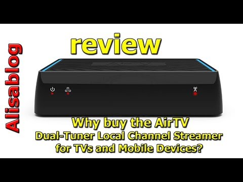 DVR Capable Built for Sling TV AirTV Dual-tuner Local Channel Streamer for TVs and Mobile Devices