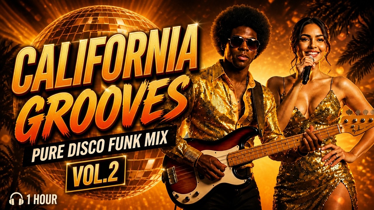? Pure Disco Funk Mix ✨ California Grooves Vol.2 | 1 Hour - YouTube