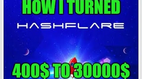 How I turn 400$ to 30000$ on Hashflare Cloud Mining