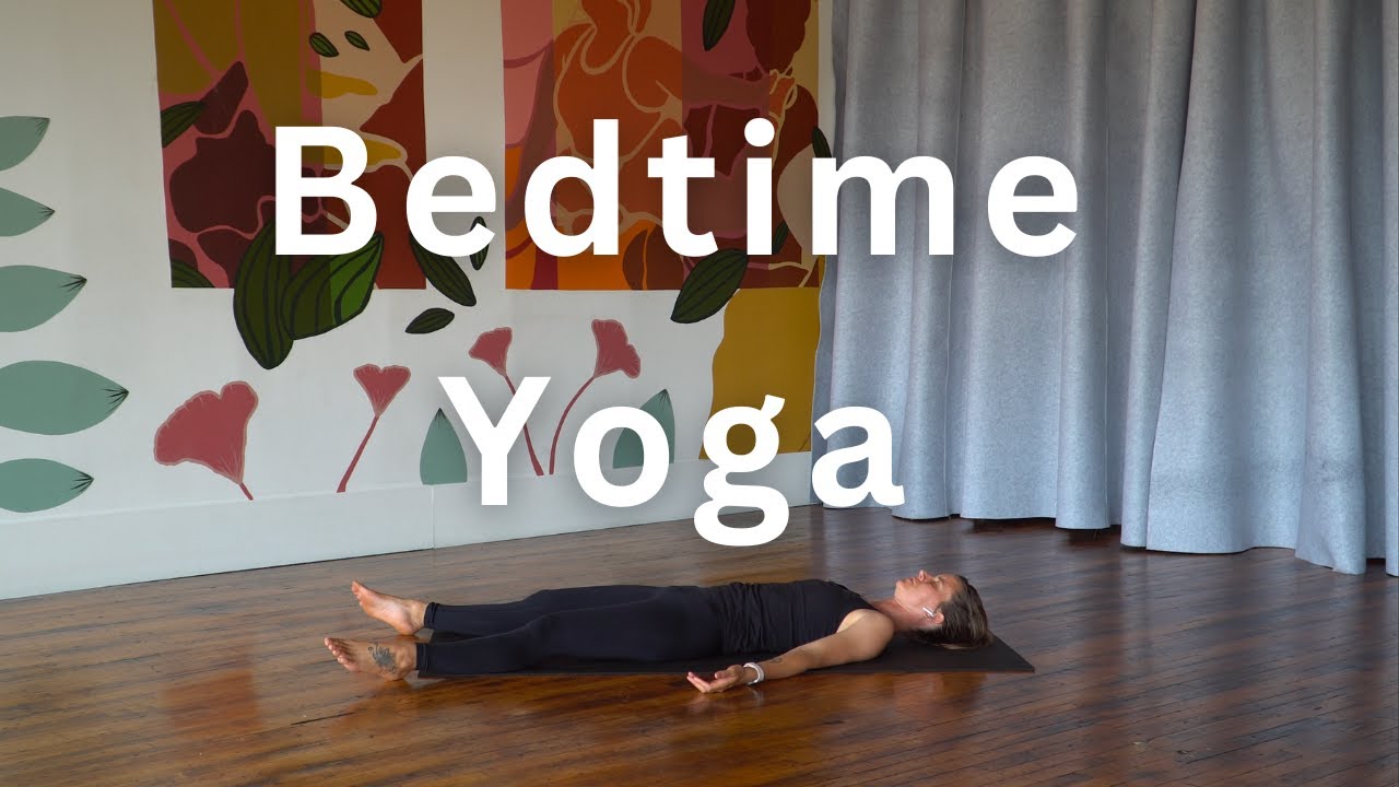 15 MIN Bedtime Yoga | Unwind, Rest, Sleep | with music - YouTube