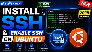 How to Install SSH on Ubuntu | Enable OpenSSH Server in 3 Minutes (2026)