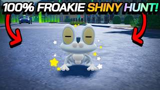FASTEST SHINY HUNT for FROAKIE in Pokémon Legends ZA