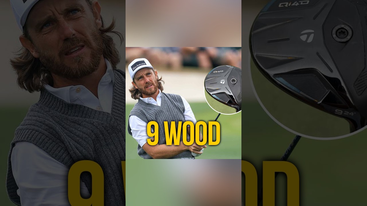 Anyone using a 9 wood? 👀 #golf #tommyfleetwood #shorts