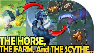 THE HORSE, THE FARM, and THE SCYTHE... (+ C4 RAID!) - Last Day On Earth Survival Update 1.9.3